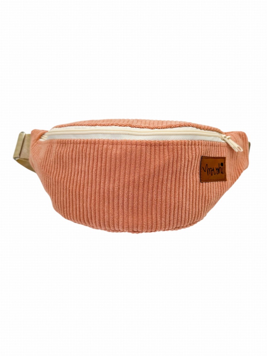 Nerka XL "Brzoskwiniowy" sztruks