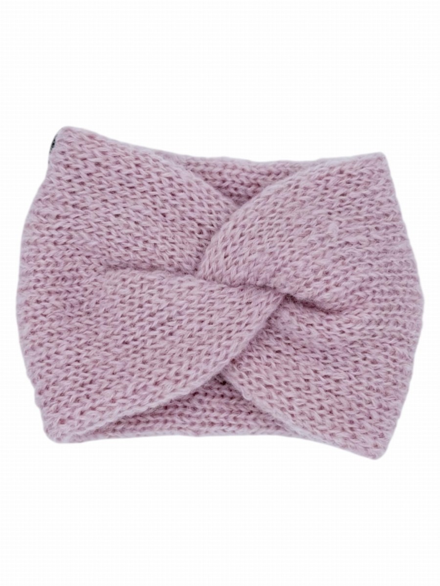 Opaska alpaka - pastelowy róż