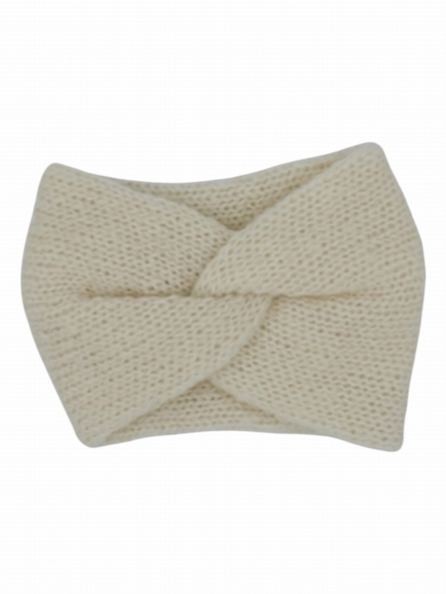 Opaska alpaka - śmietankowa