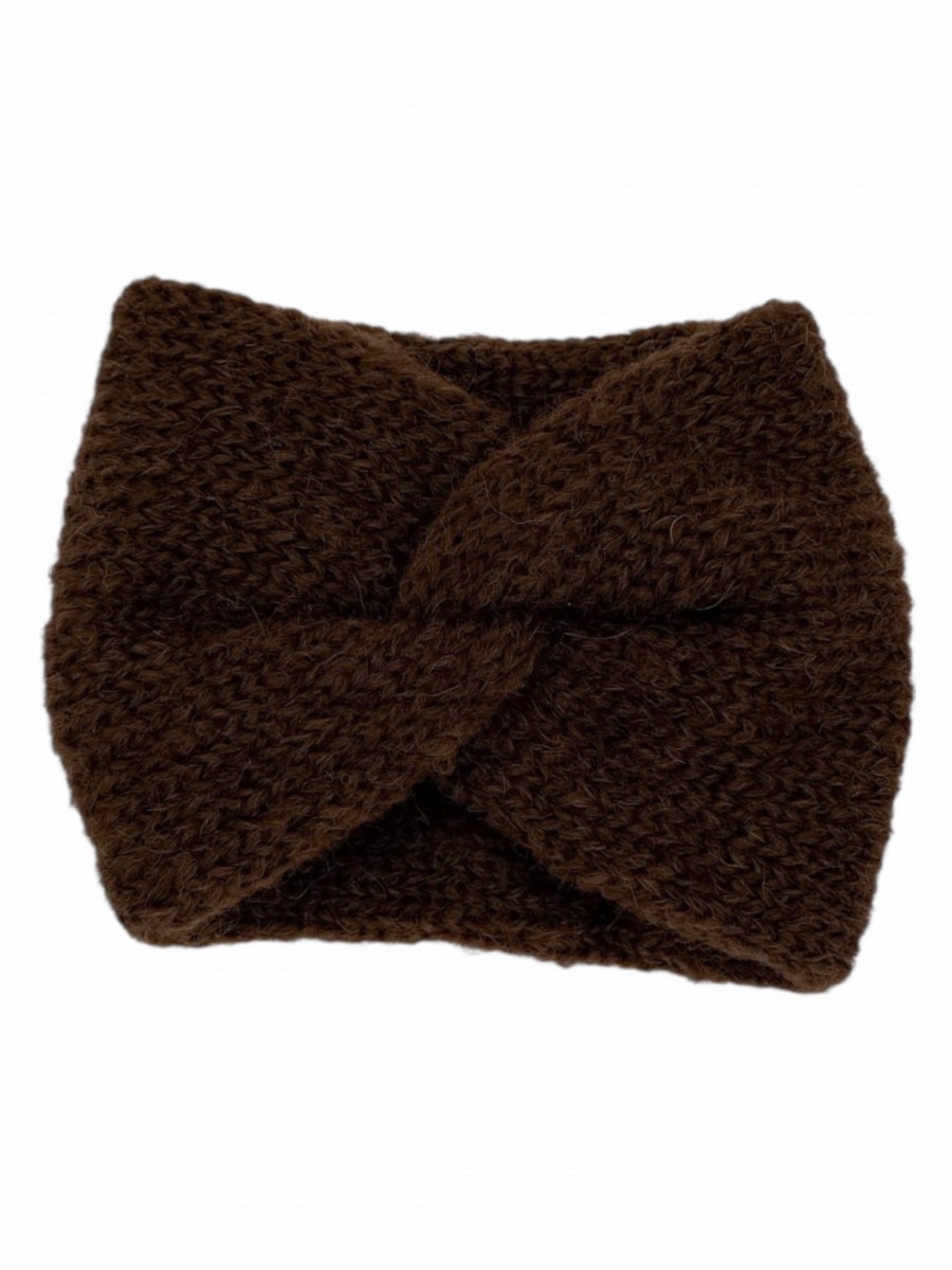 Opaska alpaka - brąz